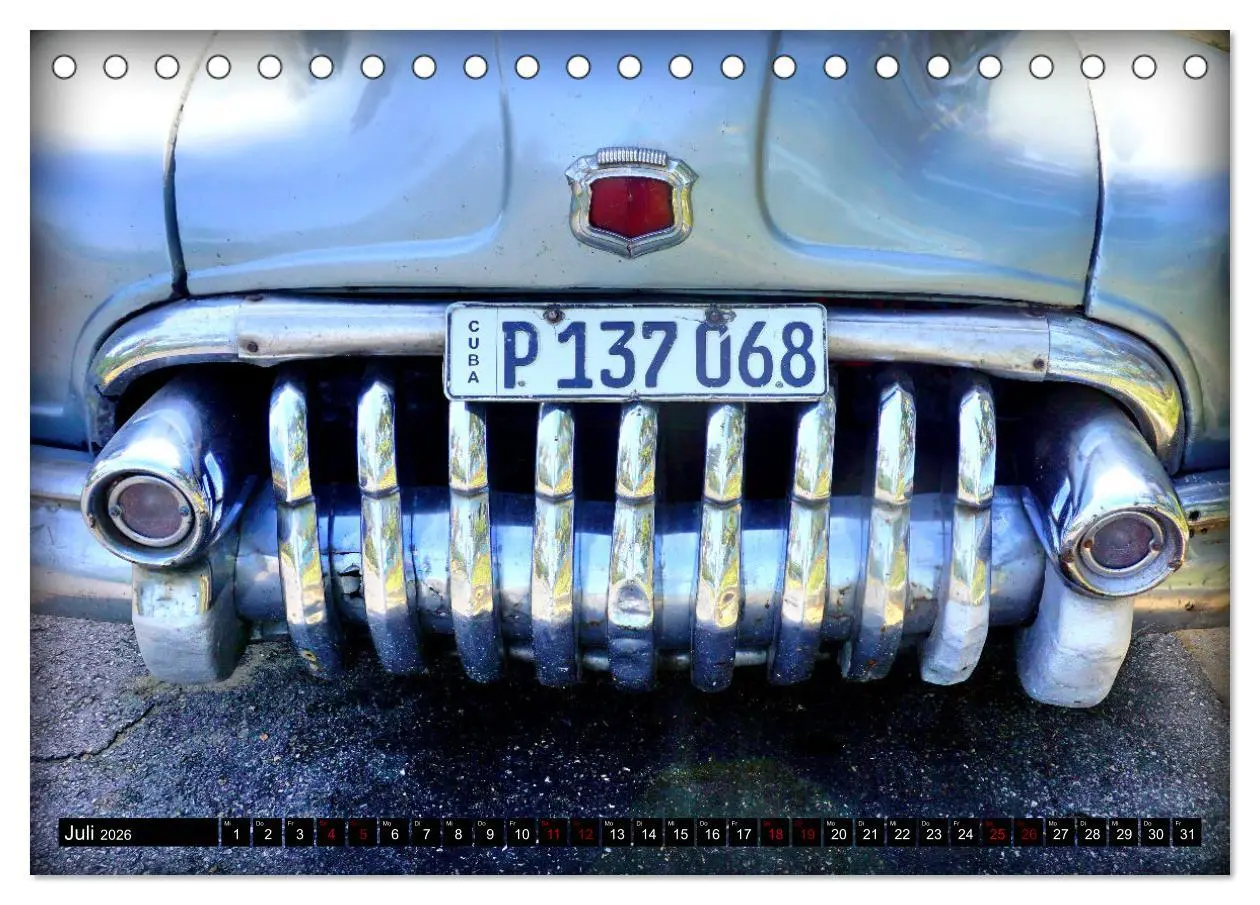 Bild: 9783457409695 | BUICK '50 (Tischkalender 2026 DIN A5 quer), CALVENDO Monatskalender