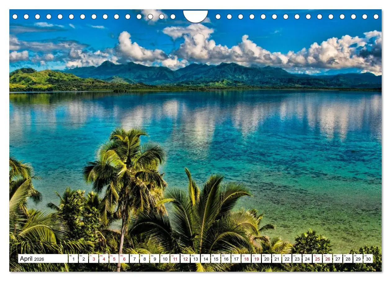 Bild: 9783457889695 | Reif für die Südsee. Reise von Fidschi bis Bora Bora (Wandkalender...
