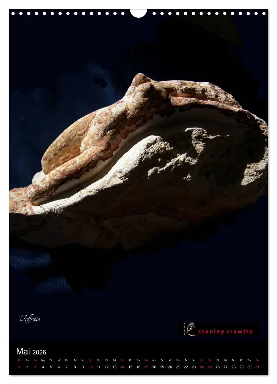 Bild: 9783516429695 | Kunstkalender 2026 - Encaustic und Tuffstein - Skulpturen...
