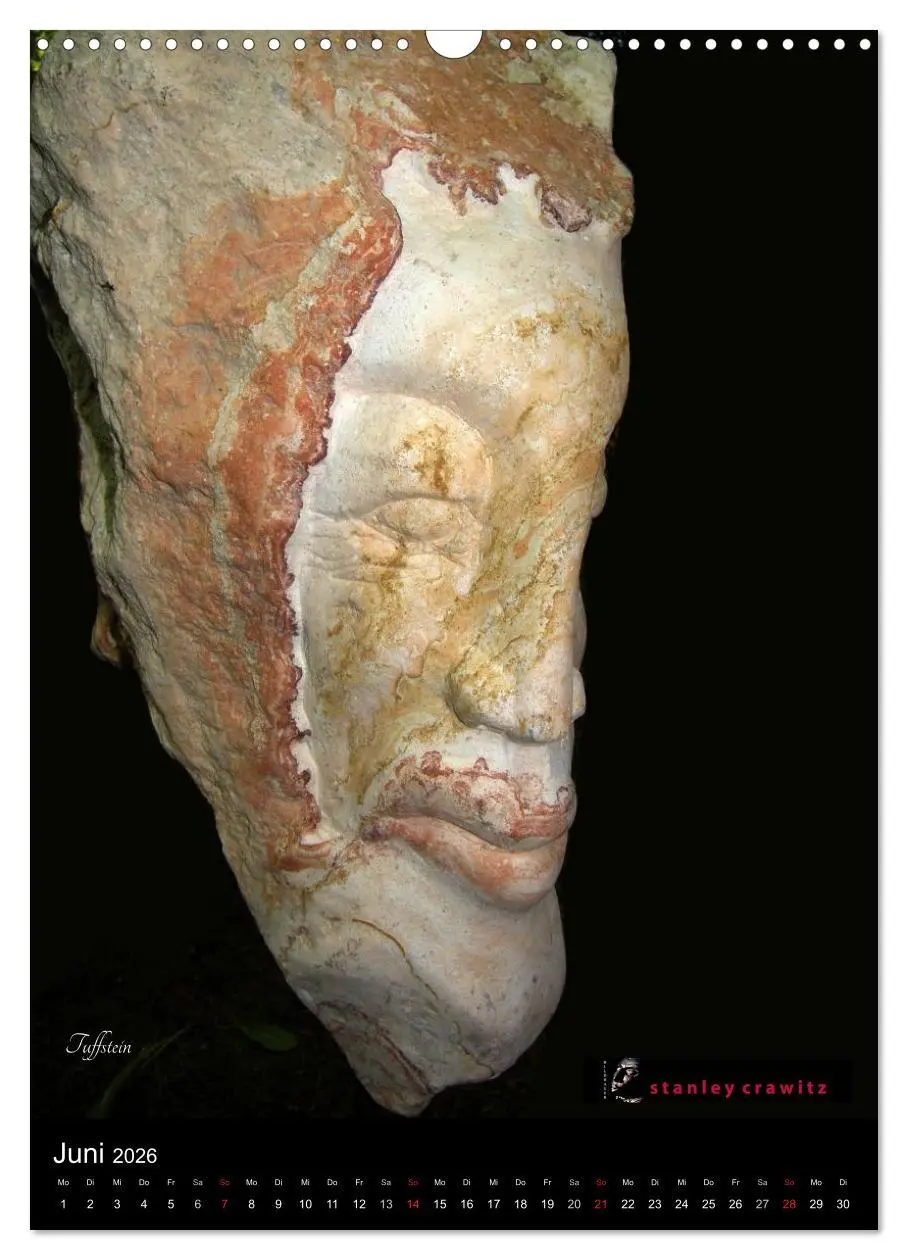 Bild: 9783516429695 | Kunstkalender 2026 - Encaustic und Tuffstein - Skulpturen...