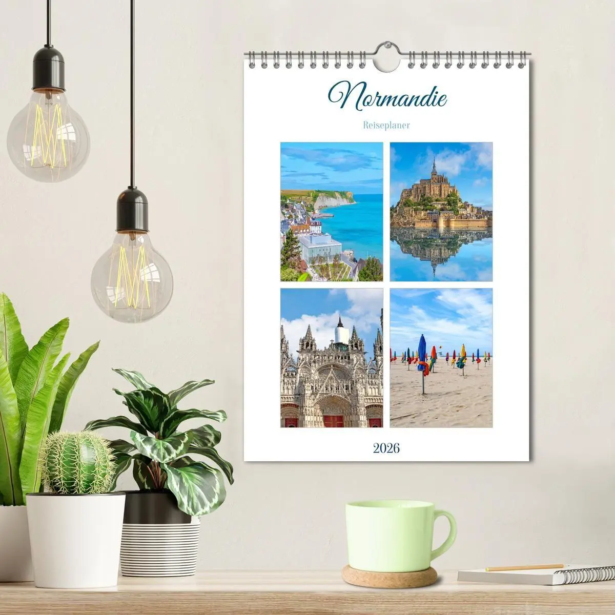 Bild: 9783516669695 | Normandie - Reiseplaner (Wandkalender 2026 DIN A4 hoch), CALVENDO...