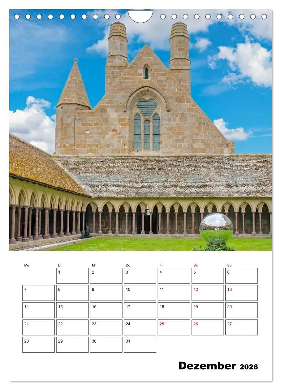 Bild: 9783516669695 | Normandie - Reiseplaner (Wandkalender 2026 DIN A4 hoch), CALVENDO...