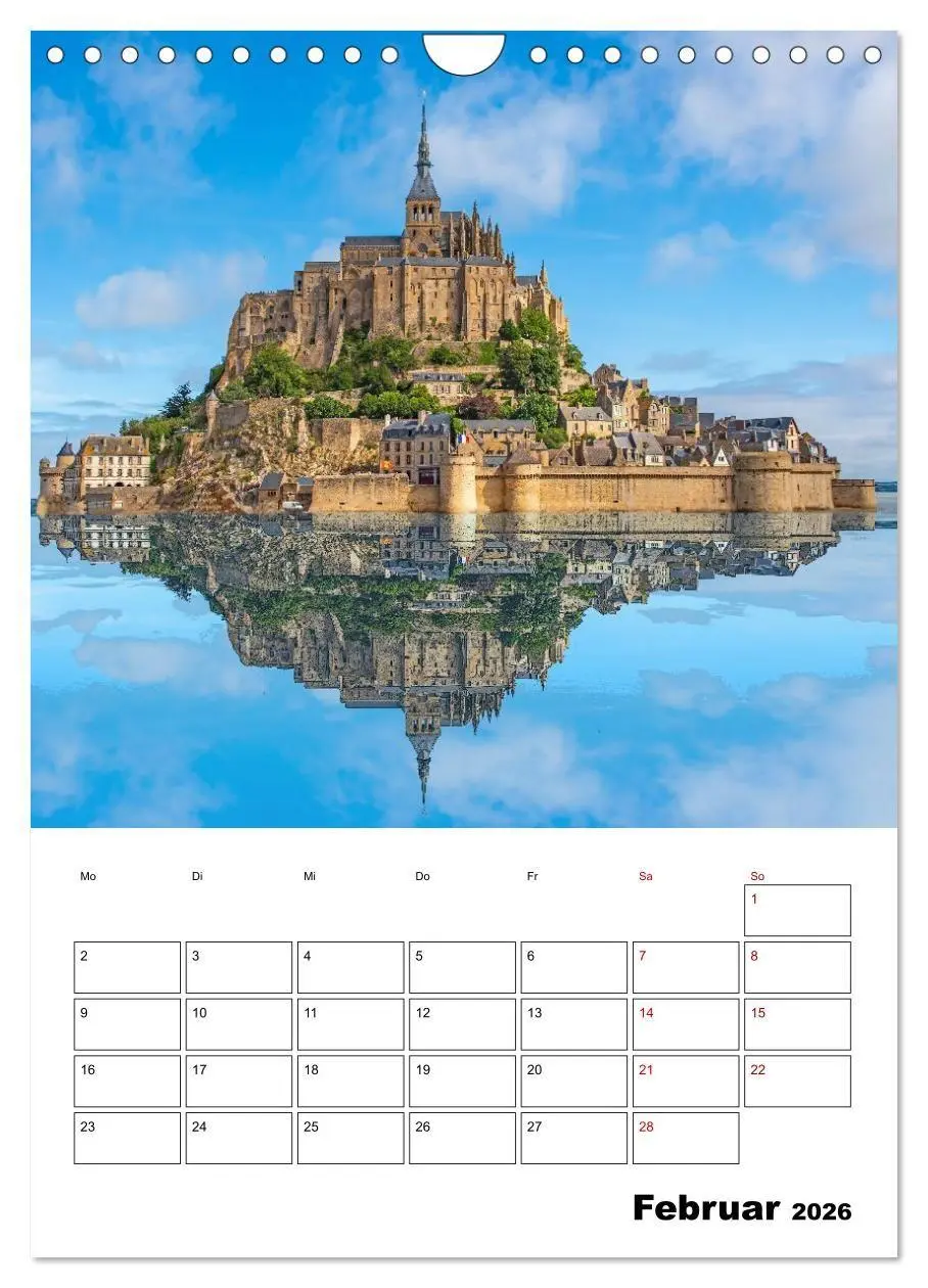 Bild: 9783516669695 | Normandie - Reiseplaner (Wandkalender 2026 DIN A4 hoch), CALVENDO...
