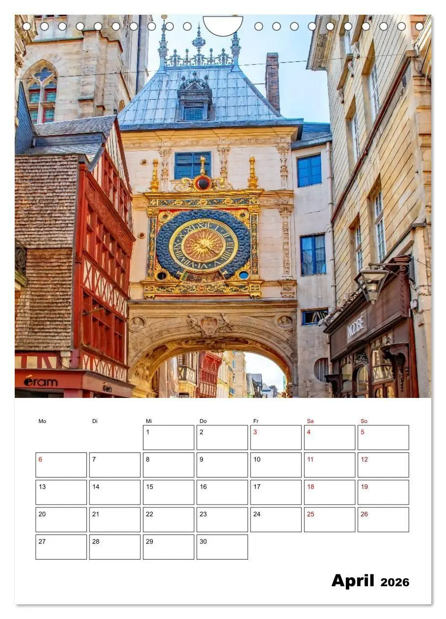 Bild: 9783516669695 | Normandie - Reiseplaner (Wandkalender 2026 DIN A4 hoch), CALVENDO...