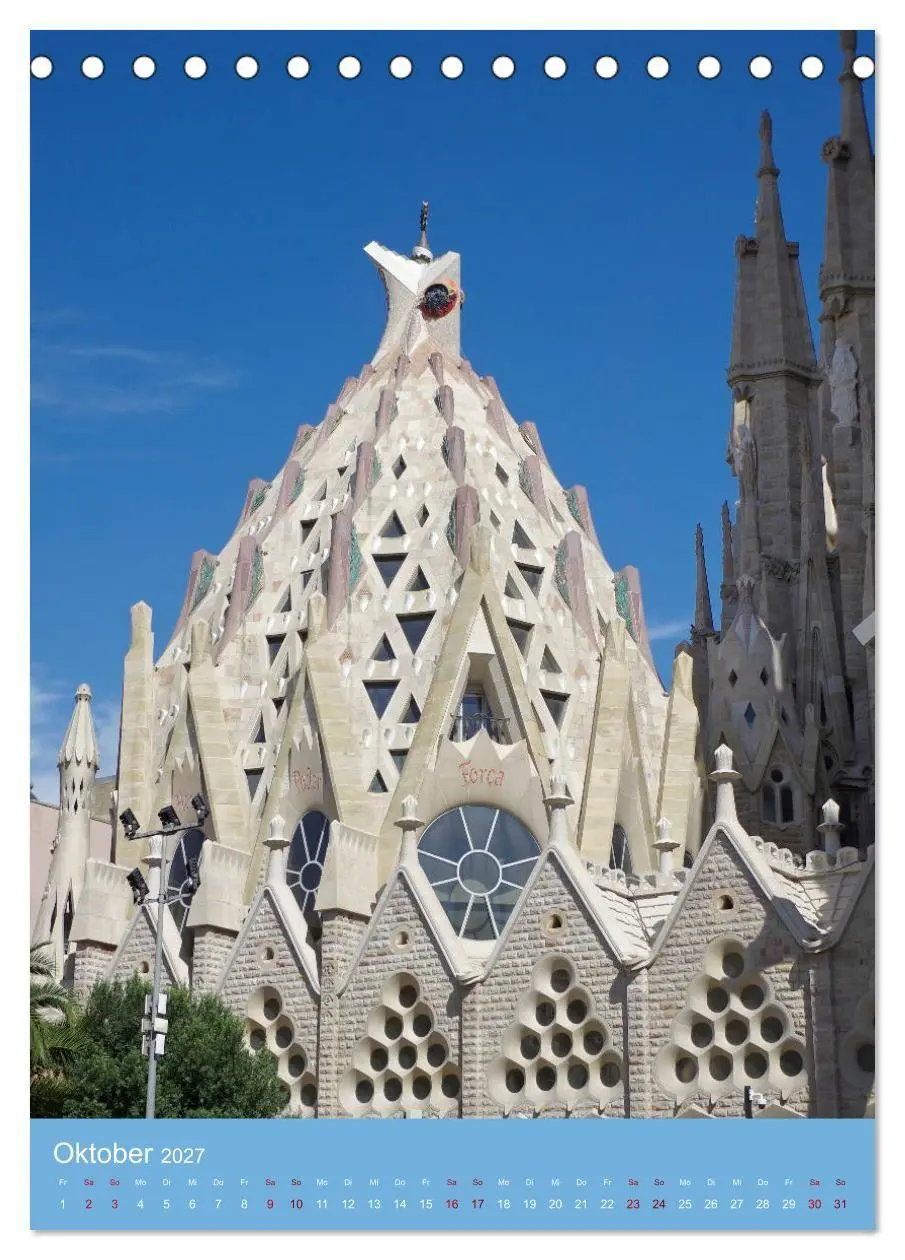 Bild: 9783569449695 | Sagrada Família - Gaudís unvollendetes Meisterwerk (Tischkalender...