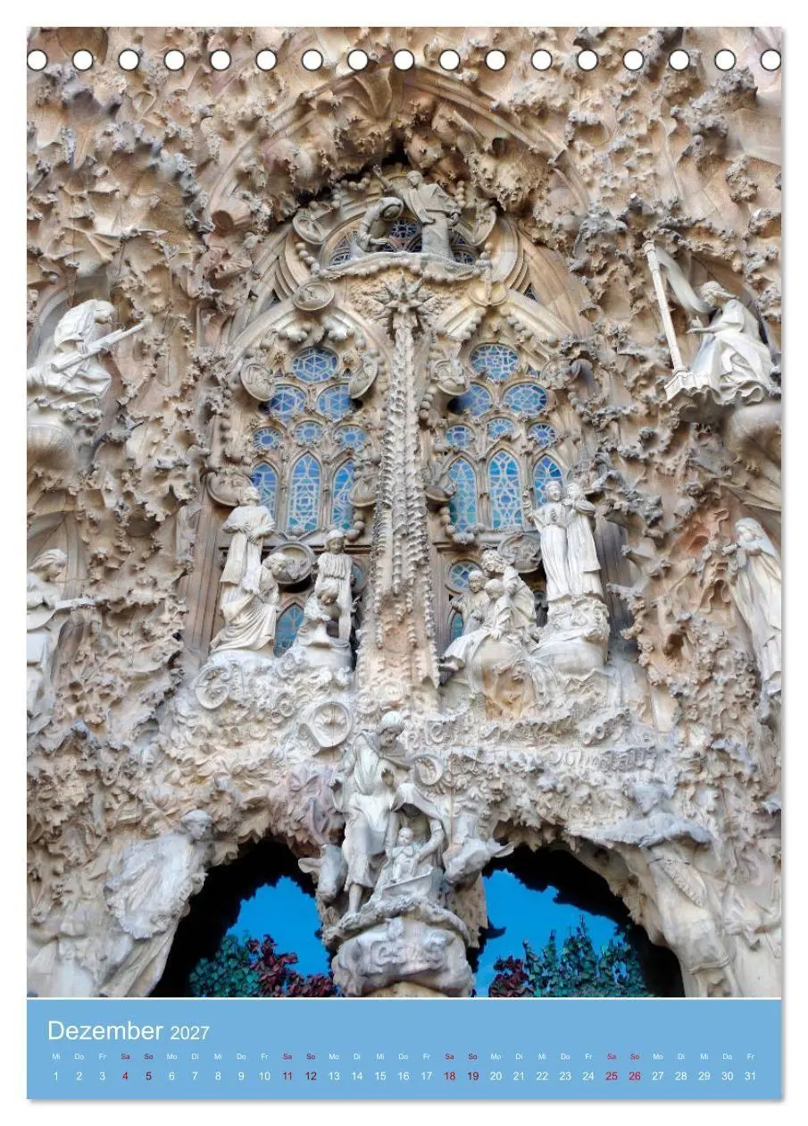 Bild: 9783569449695 | Sagrada Família - Gaudís unvollendetes Meisterwerk (Tischkalender...