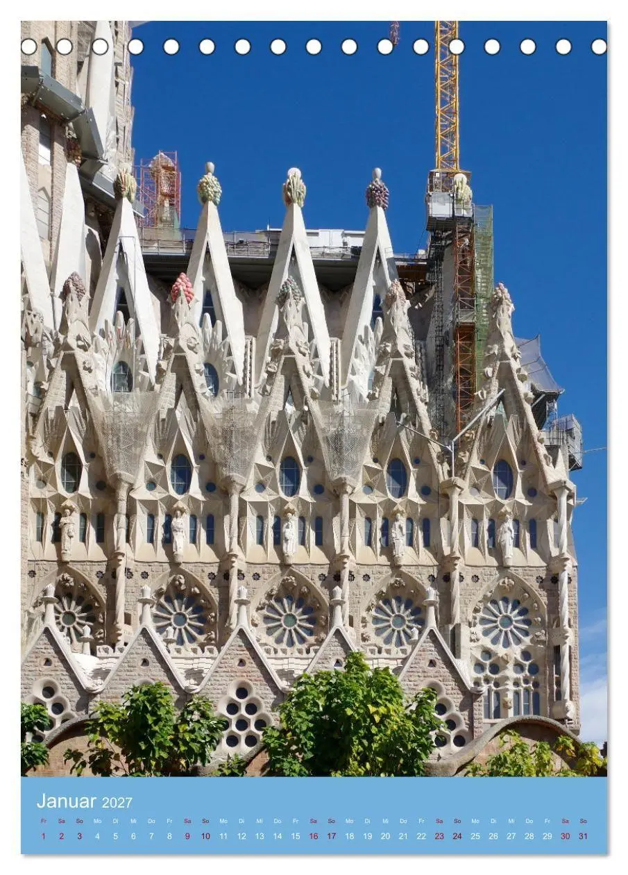 Bild: 9783569449695 | Sagrada Família - Gaudís unvollendetes Meisterwerk (Tischkalender...