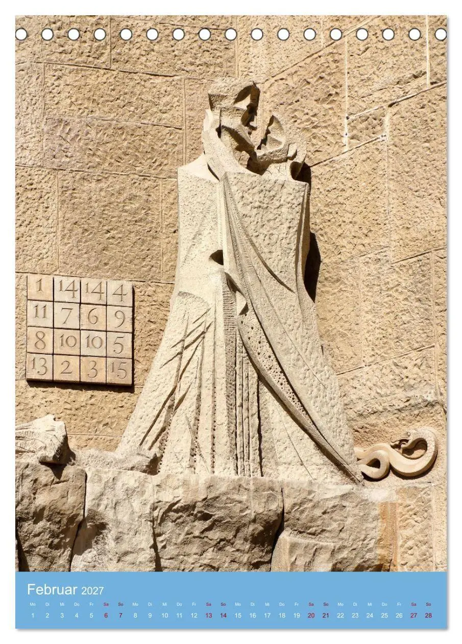 Bild: 9783569449695 | Sagrada Família - Gaudís unvollendetes Meisterwerk (Tischkalender...