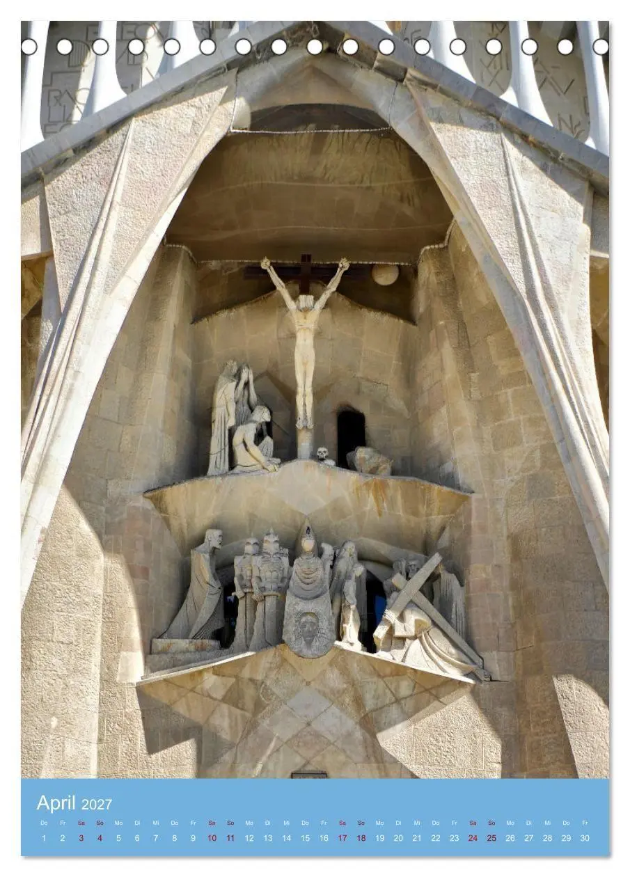 Bild: 9783569449695 | Sagrada Família - Gaudís unvollendetes Meisterwerk (Tischkalender...
