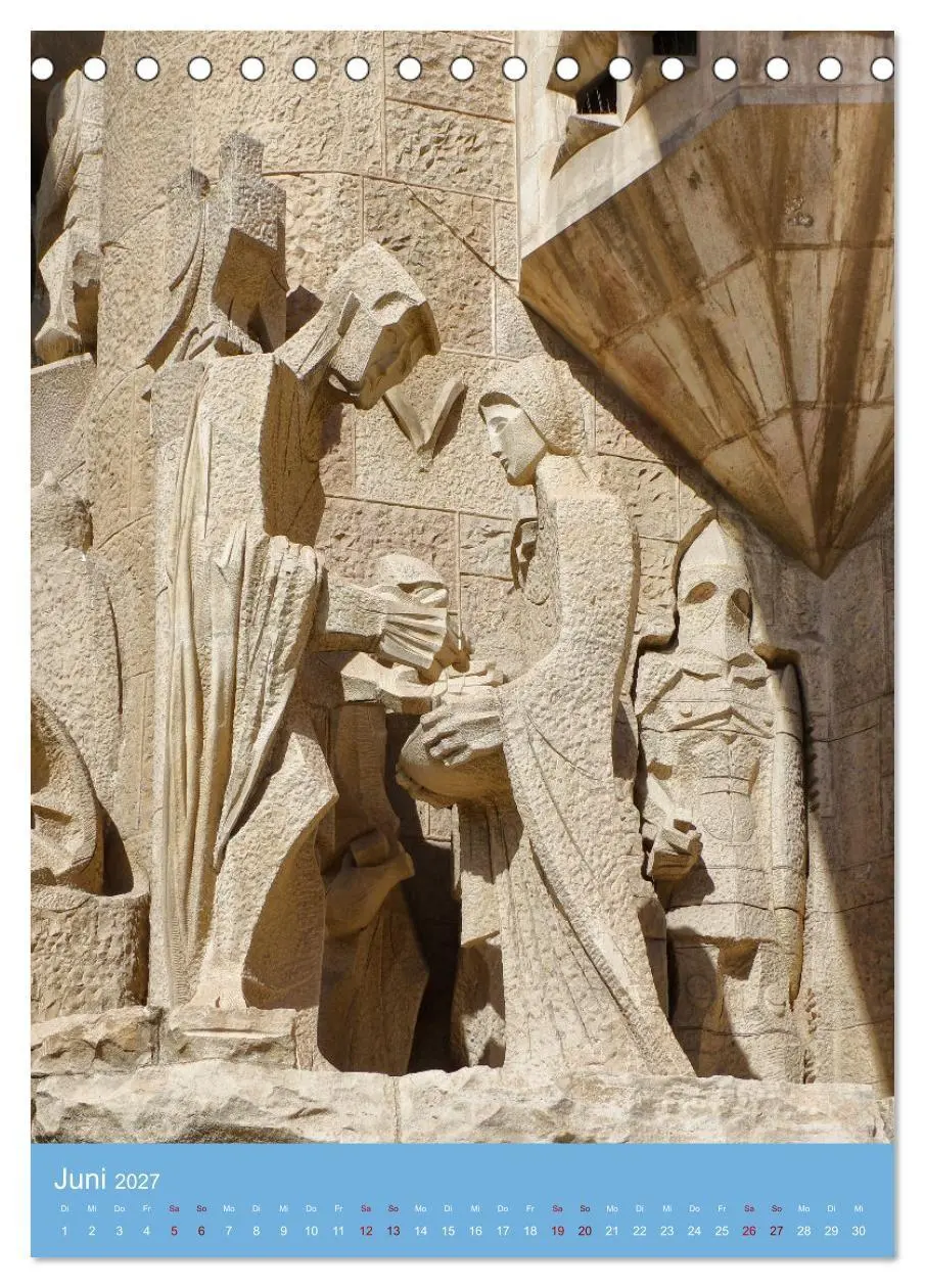 Bild: 9783569449695 | Sagrada Família - Gaudís unvollendetes Meisterwerk (Tischkalender...