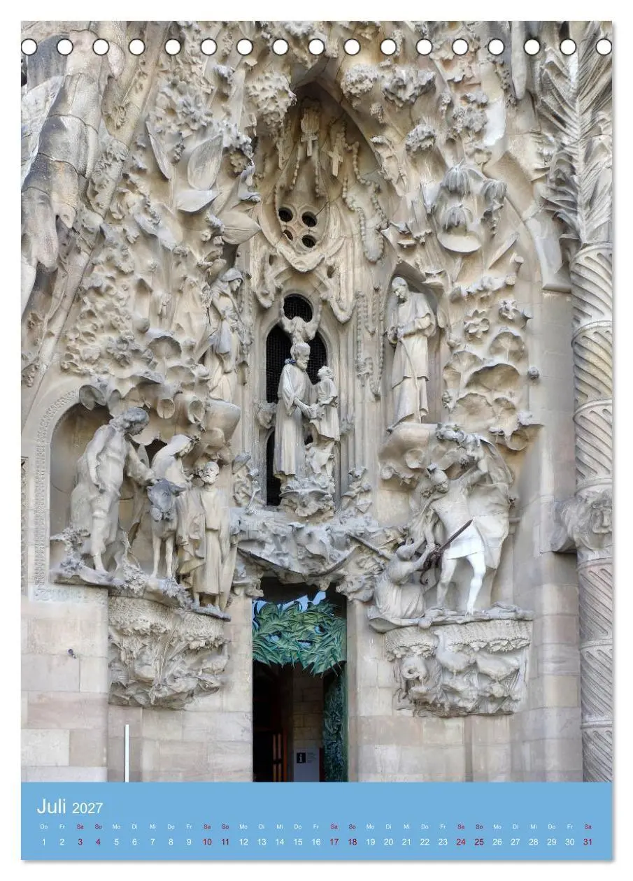 Bild: 9783569449695 | Sagrada Família - Gaudís unvollendetes Meisterwerk (Tischkalender...