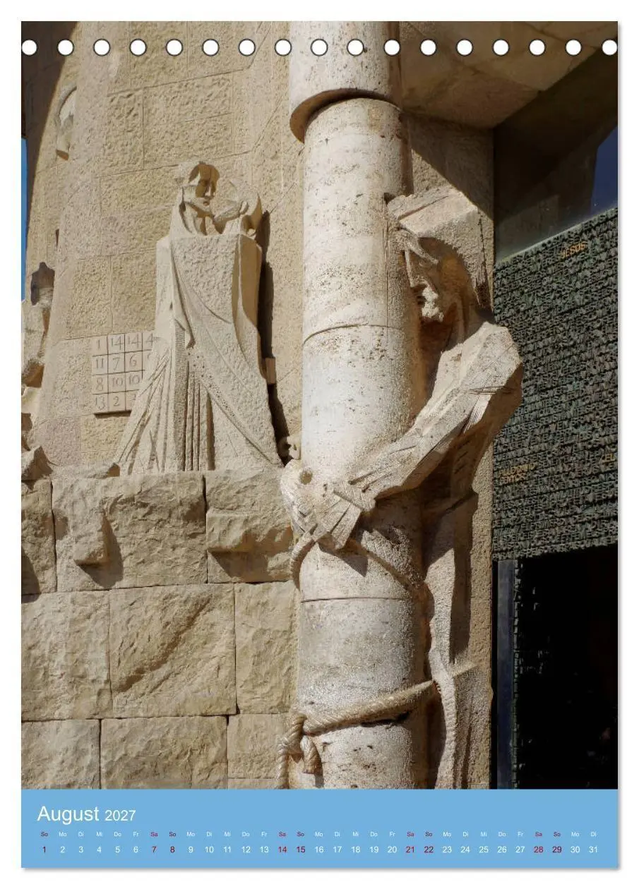 Bild: 9783569449695 | Sagrada Família - Gaudís unvollendetes Meisterwerk (Tischkalender...