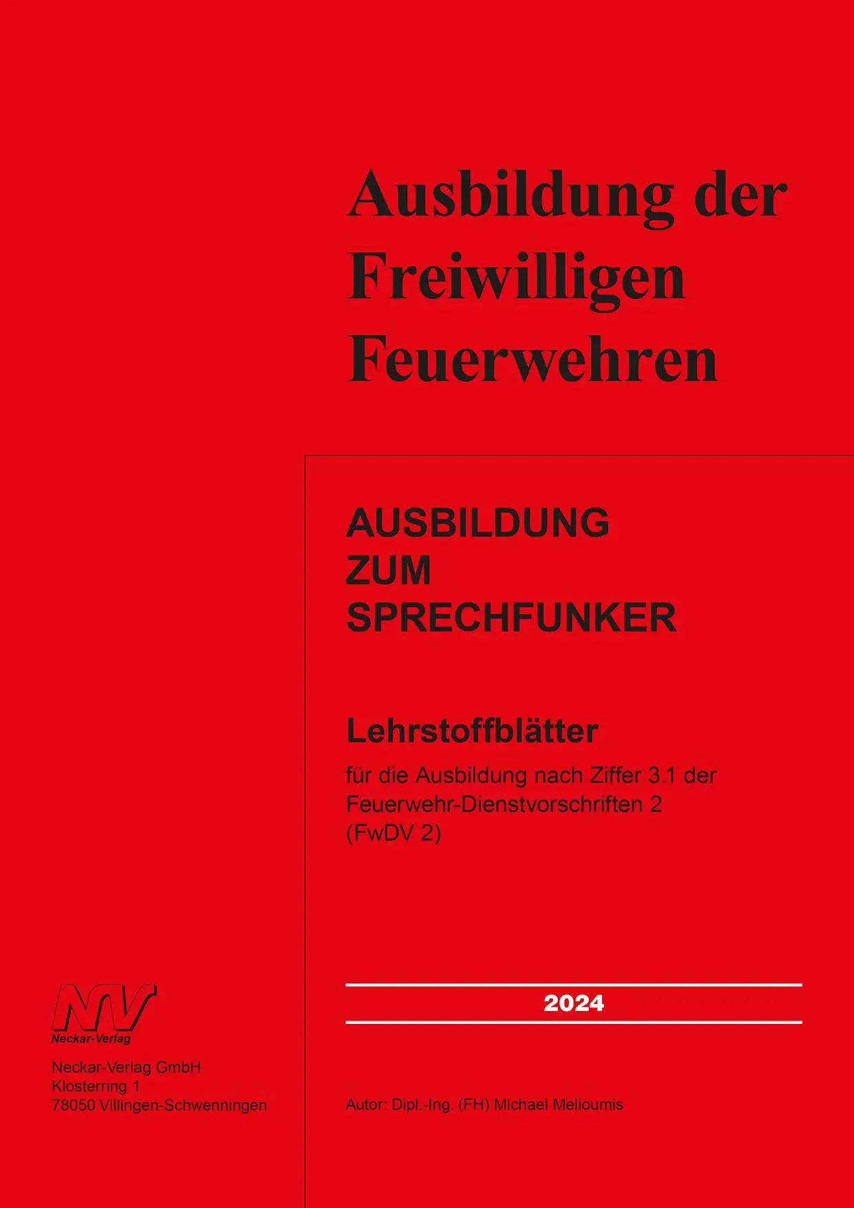 Cover: 9783788309695 | Ausbildung zum Sprechfunker | Michael Melioumis | Broschüre | 48 S.