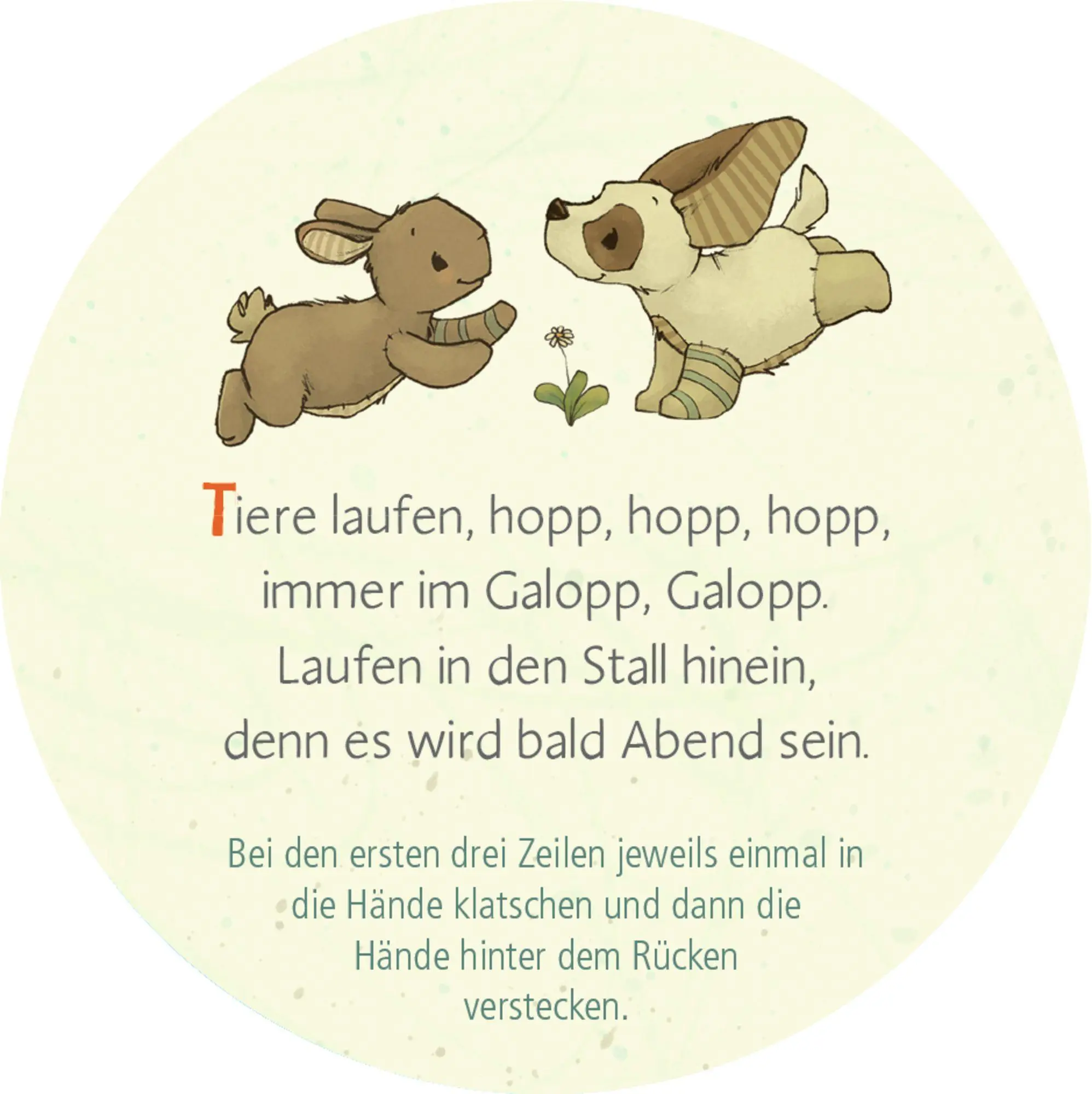 Bild: 4050003959795 | Spieledose - Schön, dass du da bist! | 30 Spielverse und Reime | Buch