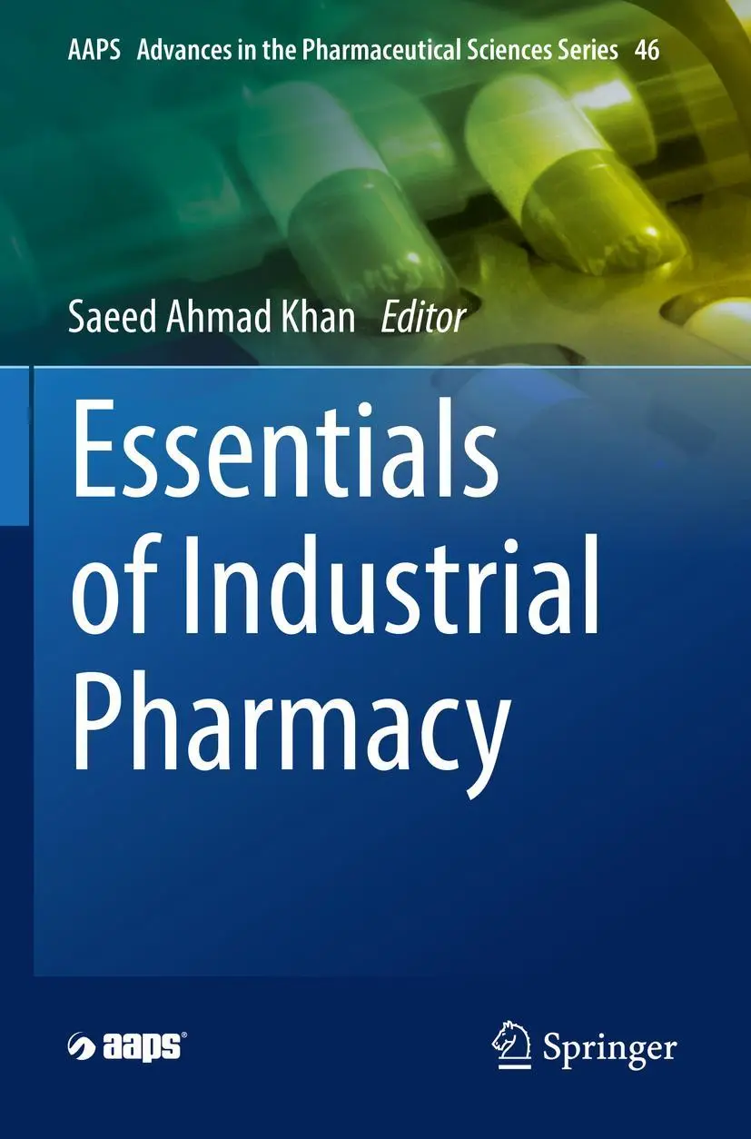 Cover: 9783030849795 | Essentials of Industrial Pharmacy | Saeed Ahmad Khan | Taschenbuch