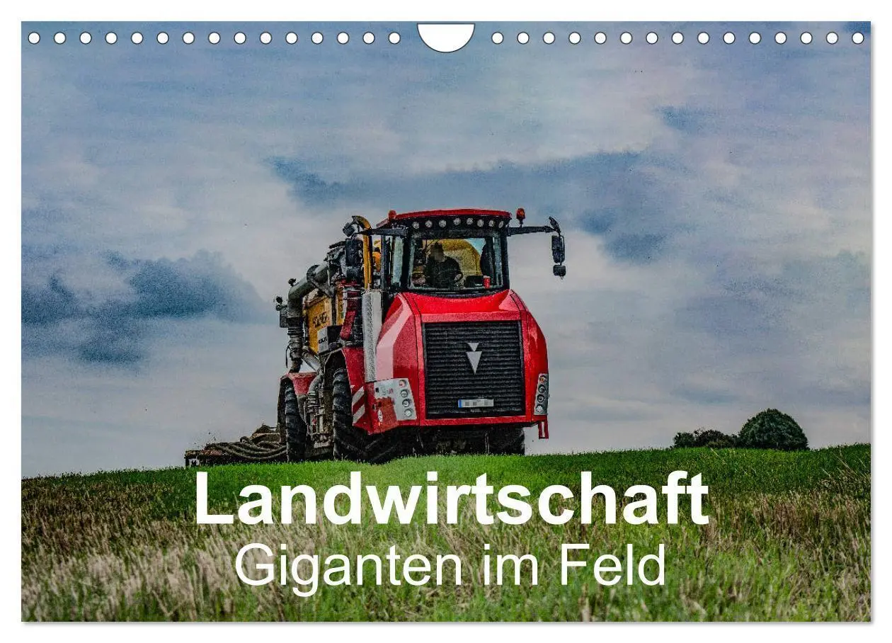 Cover: 9783435239795 | Landwirtschaft - Giganten im Feld (Wandkalender 2025 DIN A4 quer),...