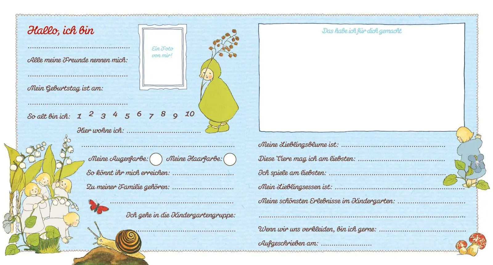 Bild: 9783480239795 | Etwas von den Wurzelkindern: Meine Kindergartenfreunde | Olfers | Buch