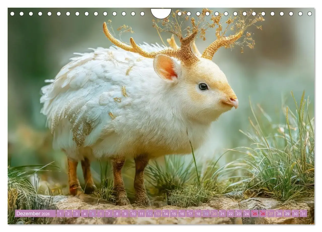 Bild: 9783516659795 | Humorvolle tierische Schöpfungen - Hybridtiere (Wandkalender 2026...