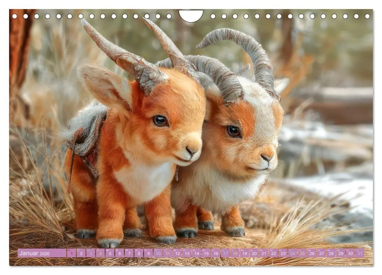 Bild: 9783516659795 | Humorvolle tierische Schöpfungen - Hybridtiere (Wandkalender 2026...