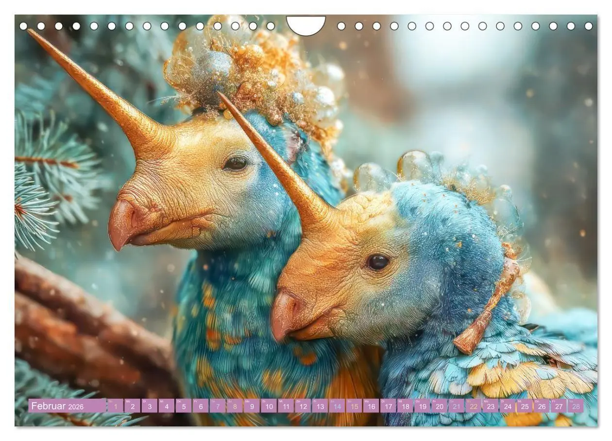 Bild: 9783516659795 | Humorvolle tierische Schöpfungen - Hybridtiere (Wandkalender 2026...
