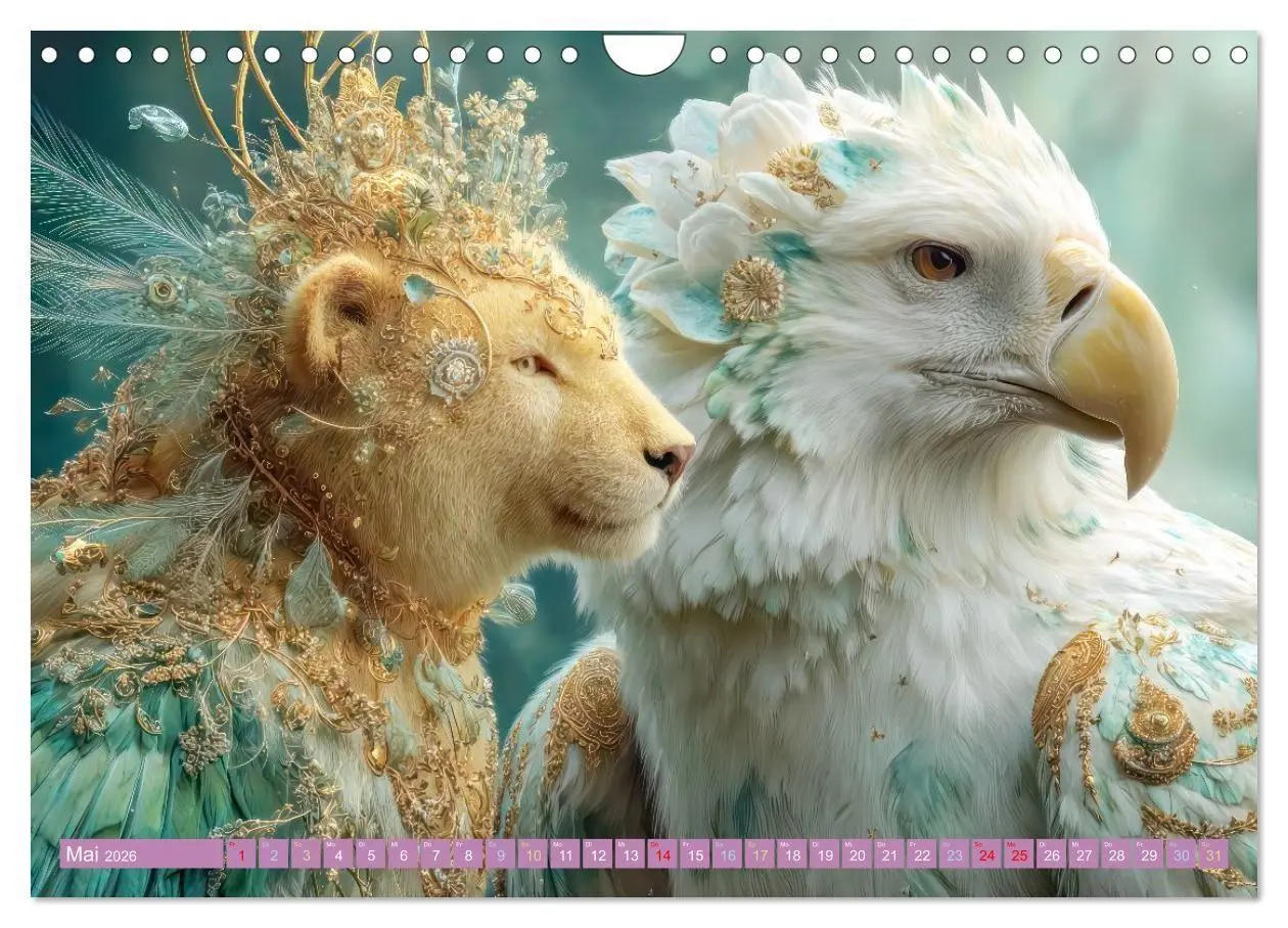 Bild: 9783516659795 | Humorvolle tierische Schöpfungen - Hybridtiere (Wandkalender 2026...