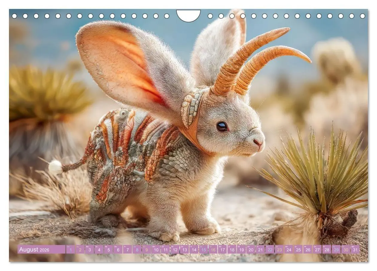 Bild: 9783516659795 | Humorvolle tierische Schöpfungen - Hybridtiere (Wandkalender 2026...