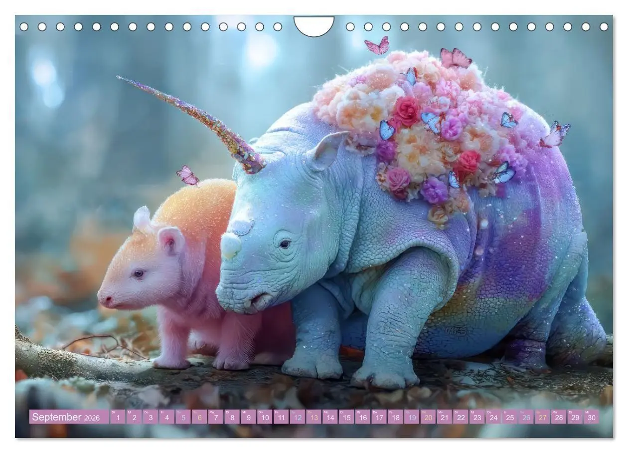 Bild: 9783516659795 | Humorvolle tierische Schöpfungen - Hybridtiere (Wandkalender 2026...