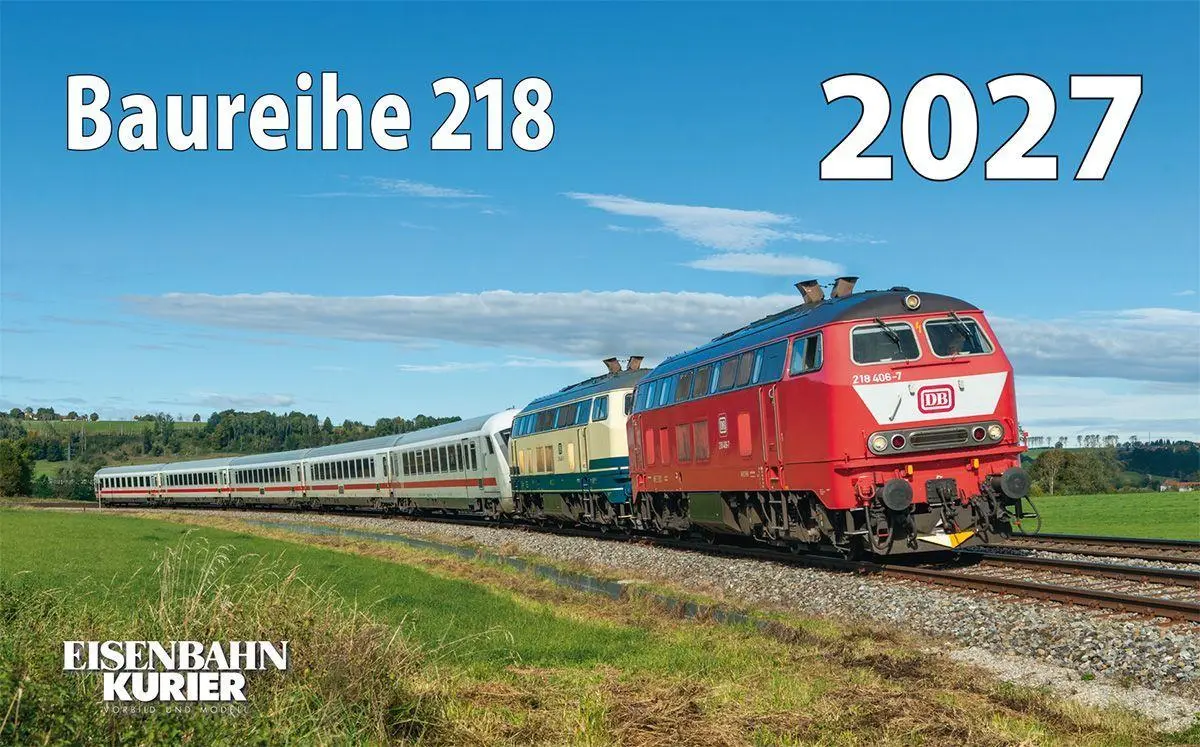 Cover: 9783844659795 | Baureihe 218 - 2027 | Kalender | 13 S. | Deutsch | 2027 | EK-Verlag