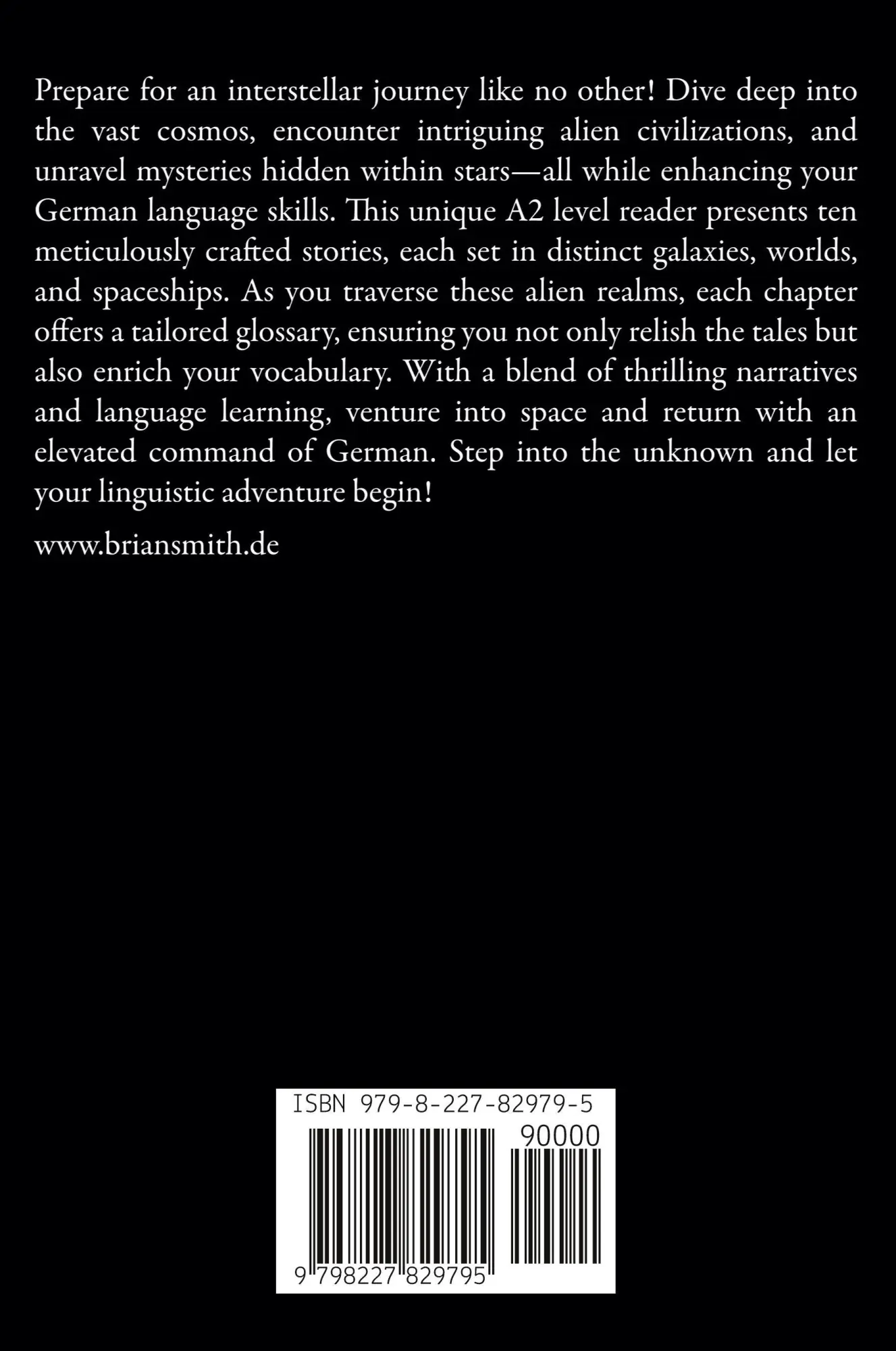 Rückseite: 9798227829795 | Learn German with Sci-Fi Adventures | Brian Smith | Taschenbuch | 2024