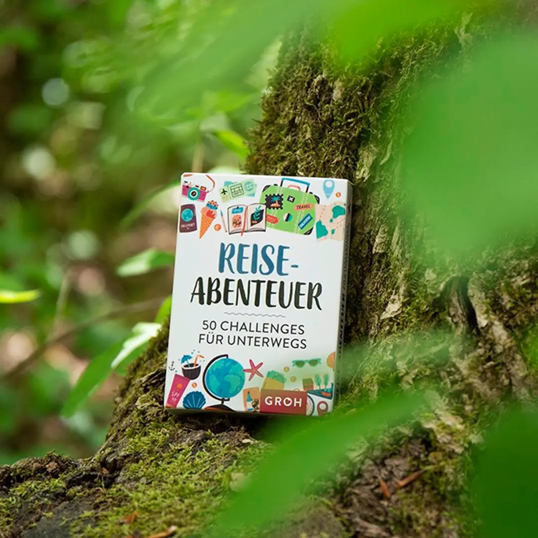 Bild: 4036442009895 | Reiseabenteuer | 50 Challenges für unterwegs | Groh Verlag | Spiel