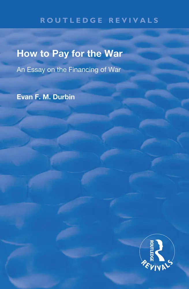 Cover: 9780367149895 | How to Pay for the War | An Essay on the Financing of War | Durbin