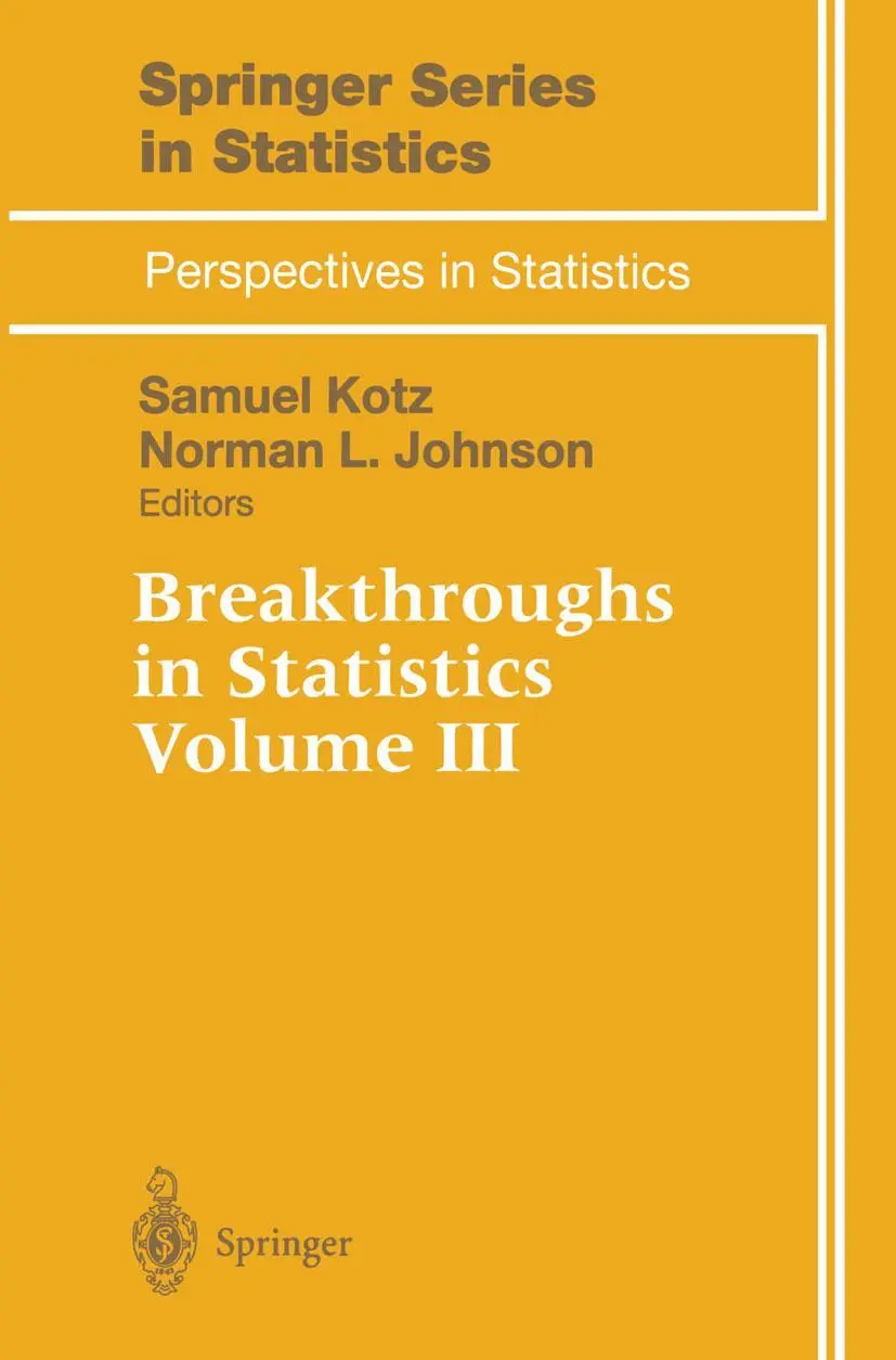 Cover: 9780387949895 | Breakthroughs in Statistics | Norman L. Johnson (u. a.) | Taschenbuch