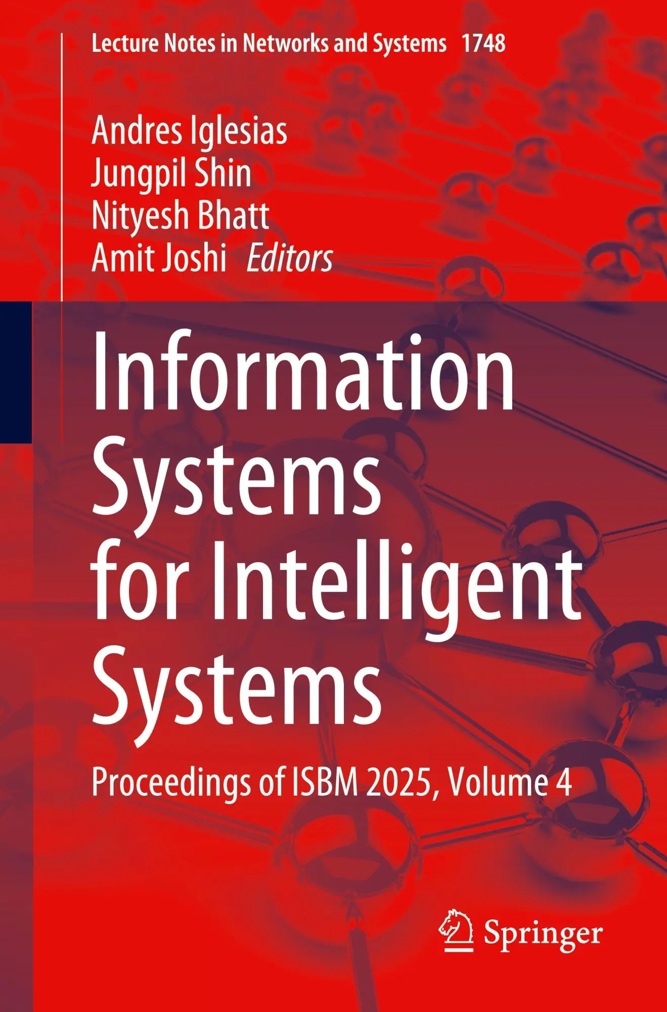 Cover: 9783032129895 | Information Systems for Intelligent Systems | Andres Iglesias (u. a.)