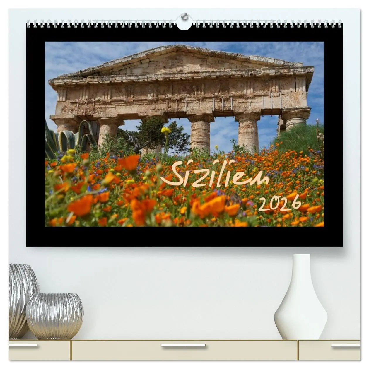 Cover: 9783516199895 | Sizilien (hochwertiger Premium Wandkalender 2026 DIN A2 quer),...