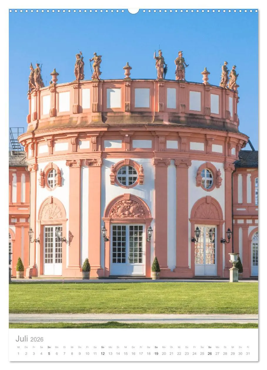 Bild: 9783516409895 | Mein Wiesbaden (hochwertiger Premium Wandkalender 2026 DIN A2...