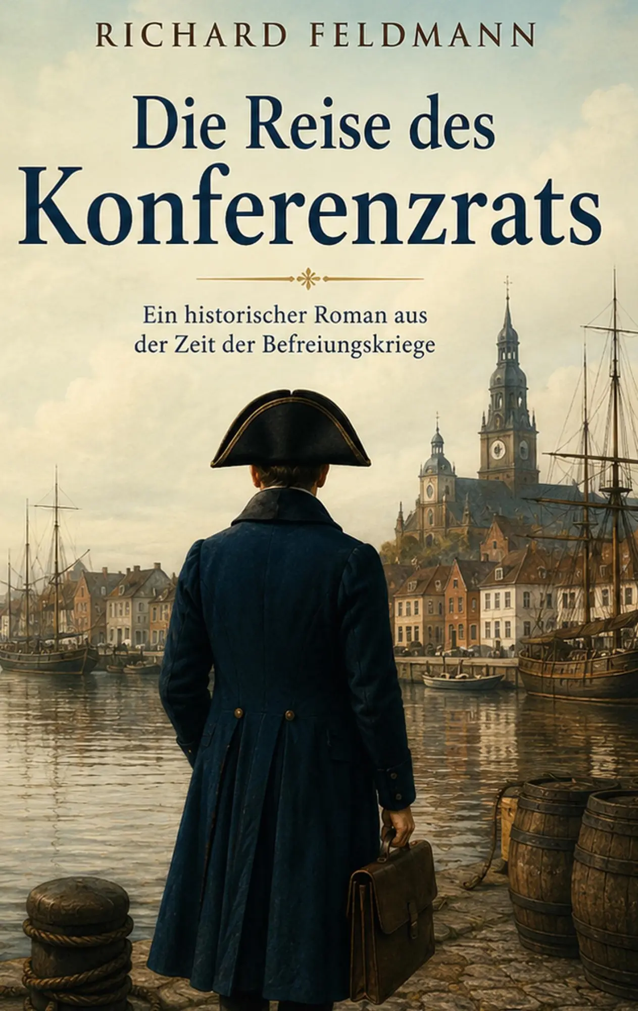 Cover: 9783696389895 | Die Reise des Konferenzrats | Ein historischer Roman | Feldmann | Buch