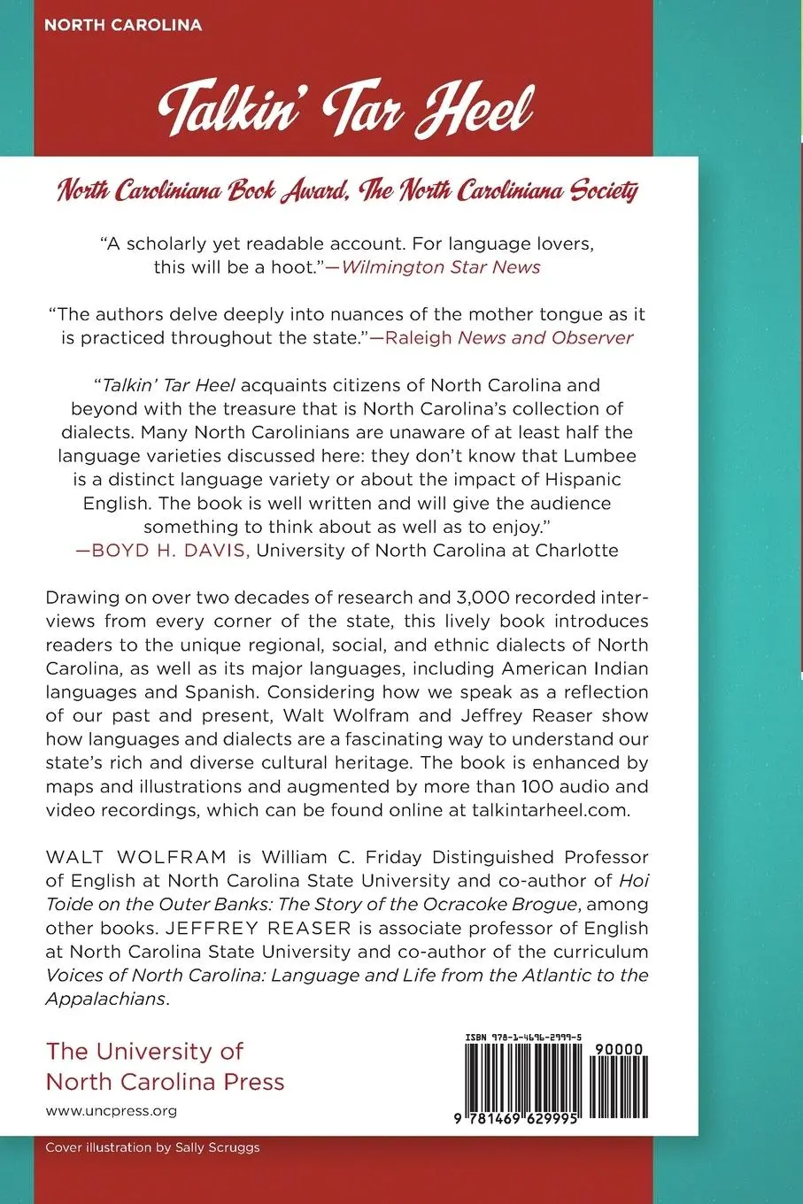 Rückseite: 9781469629995 | Talkin' Tar Heel | How Our Voices Tell the Story of North Carolina