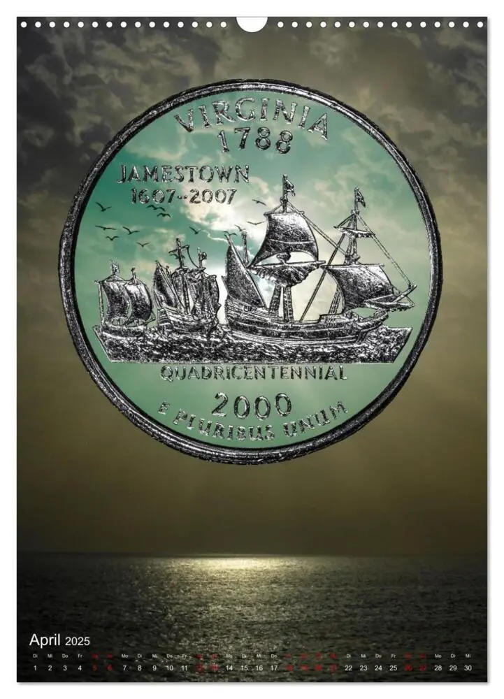 Bild: 9783435909995 | Münzen - Geld aus aller Welt (Wandkalender 2025 DIN A3 hoch),...