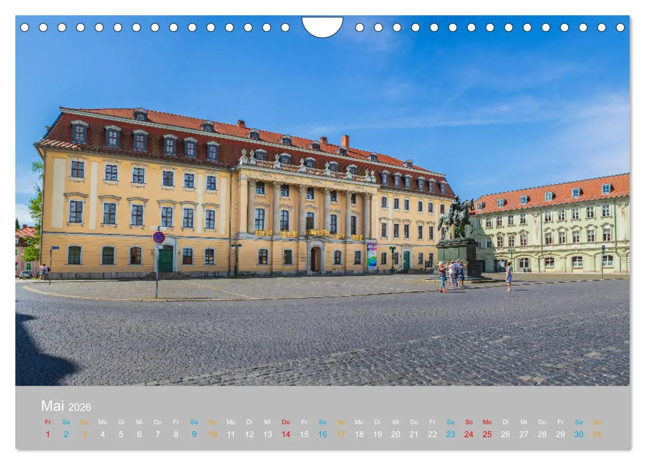 Bild: 9783457789995 | Weimar - das kulturelle Erbe (Wandkalender 2026 DIN A4 quer),...