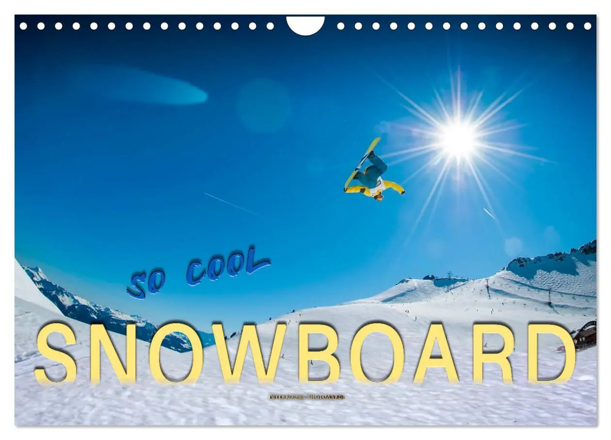 Cover: 9783457859995 | Snowboard - so cool (Wandkalender 2026 DIN A4 quer), CALVENDO...