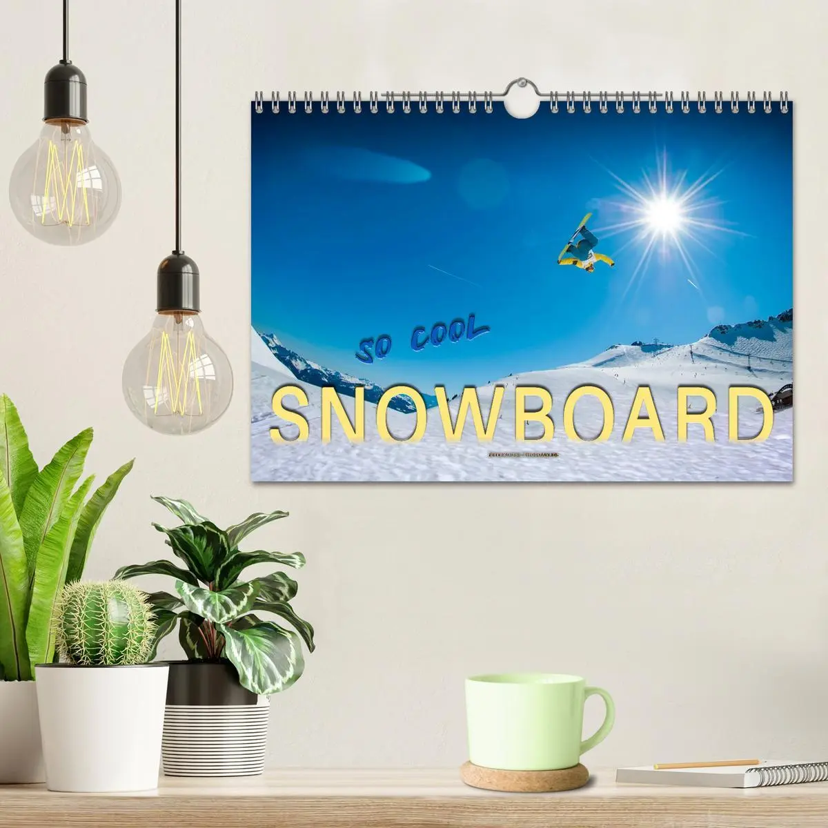 Bild: 9783457859995 | Snowboard - so cool (Wandkalender 2026 DIN A4 quer), CALVENDO...