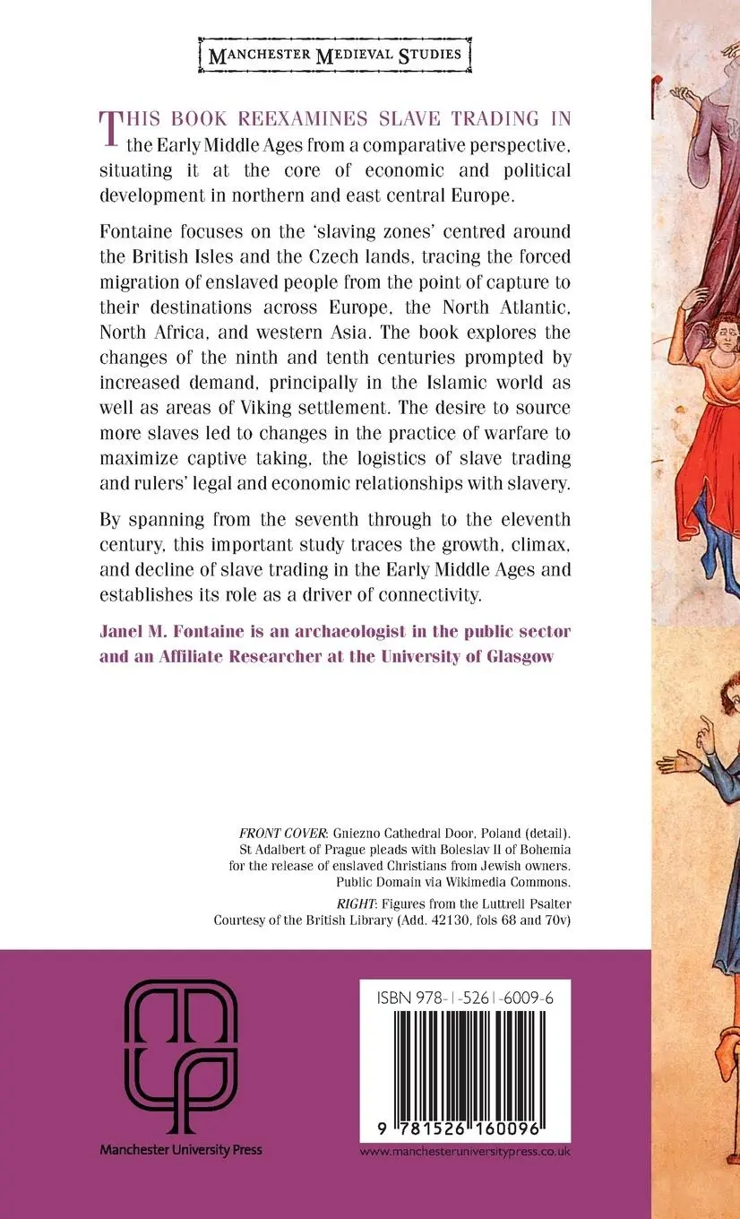 Rückseite: 9781526160096 | Slave trading in the Early Middle Ages | Janel M. Fontaine | Buch