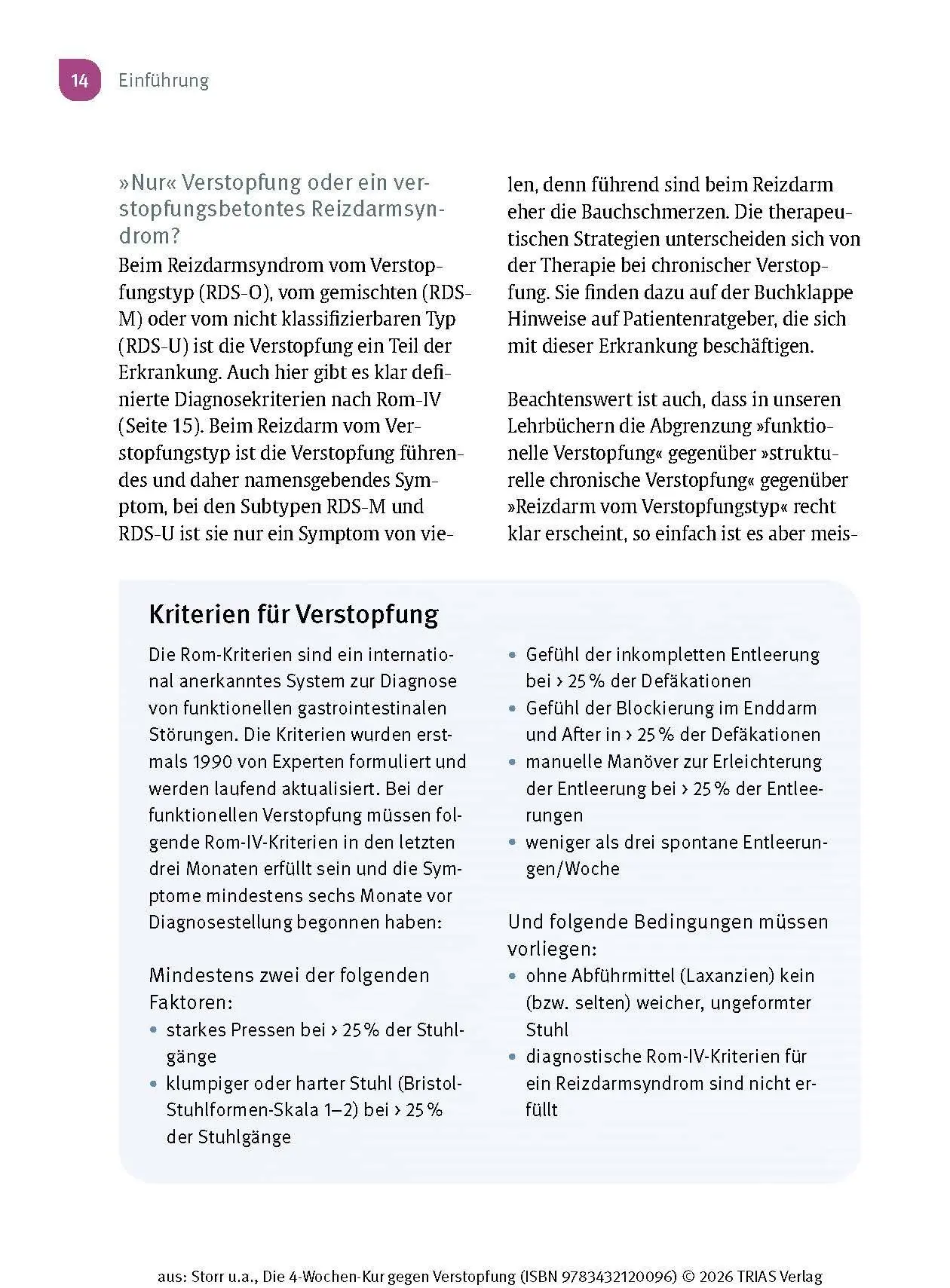 Bild: 9783432120096 | Die 4-Wochen-Kur gegen Verstopfung | Constanze Storr (u. a.) | Buch