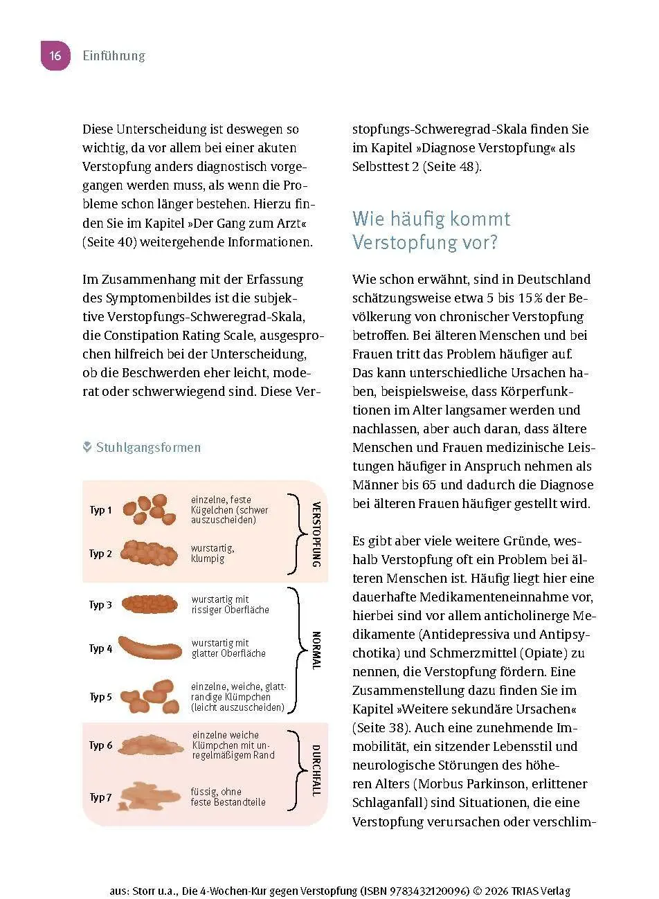Bild: 9783432120096 | Die 4-Wochen-Kur gegen Verstopfung | Constanze Storr (u. a.) | Buch