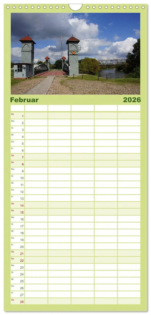 Bild: 9783516510096 | Familienplaner 2026 - Mein Magdeburg 2026 mit 5 Spalten...