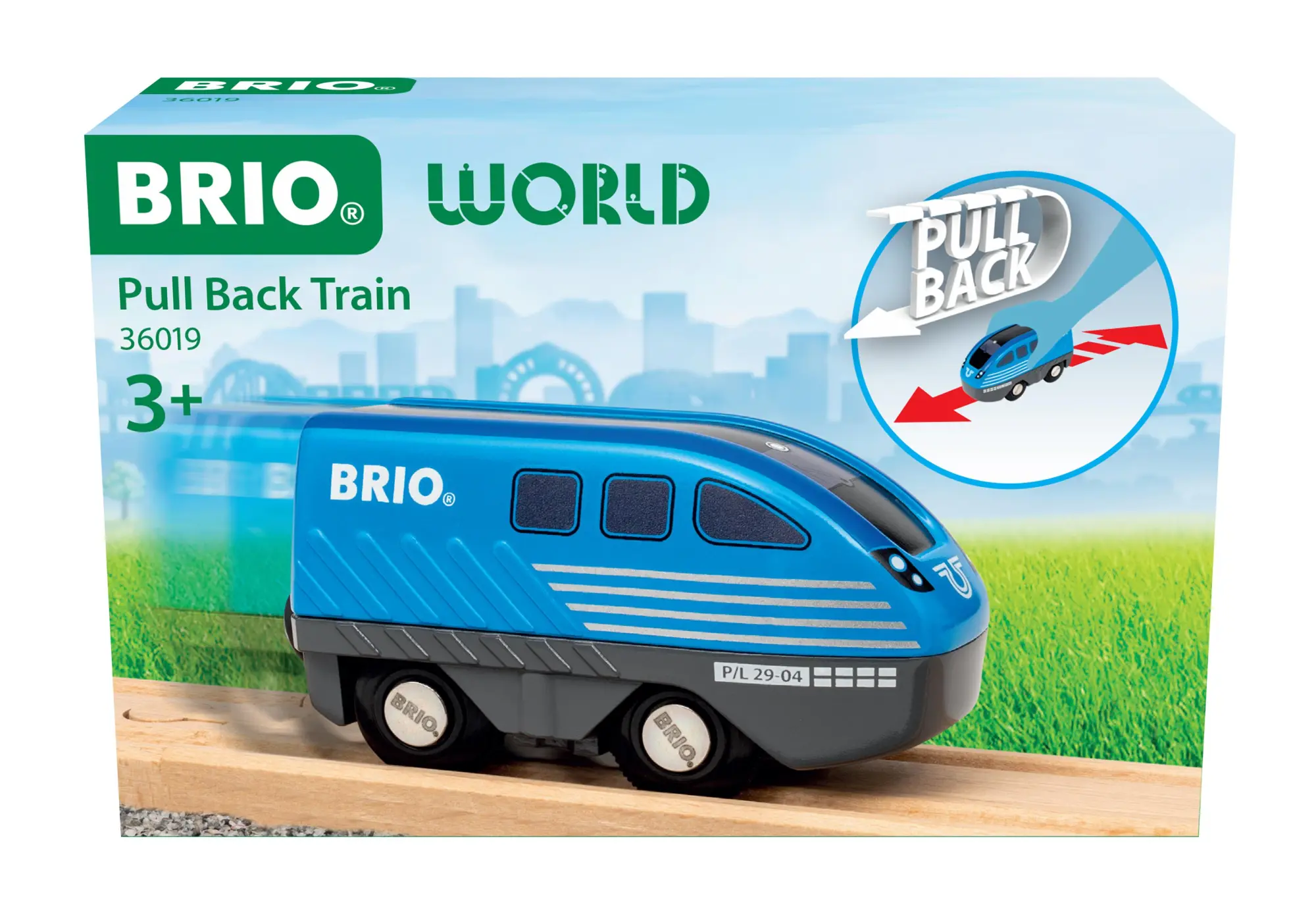 Cover: 7312350360196 | BRIO World - Lok mit Rückziehmotor | Spiel | BRIO World | 63601900