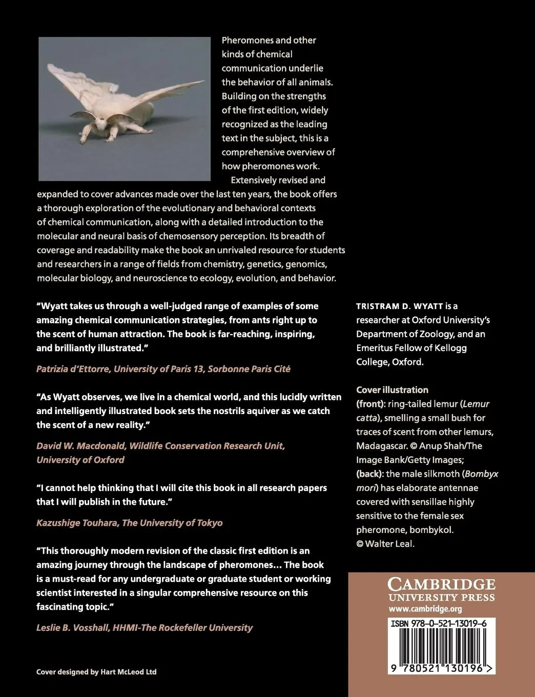 Rückseite: 9780521130196 | Pheromones and Animal Behavior | Tristram D. Wyatt | Taschenbuch
