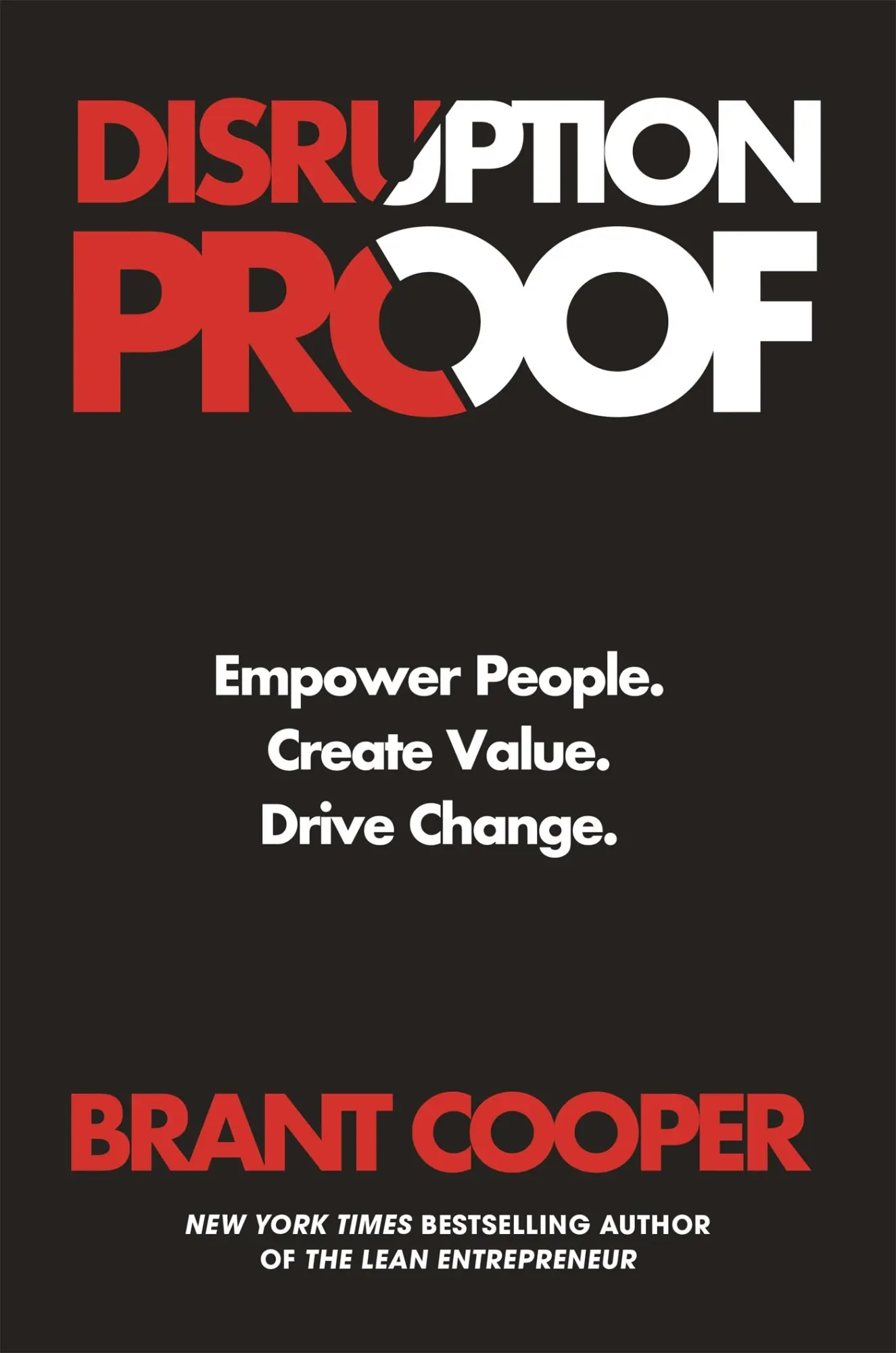 Cover: 9781538720196 | Disruption Proof | Empower People, Create Value, Drive Change | Cooper