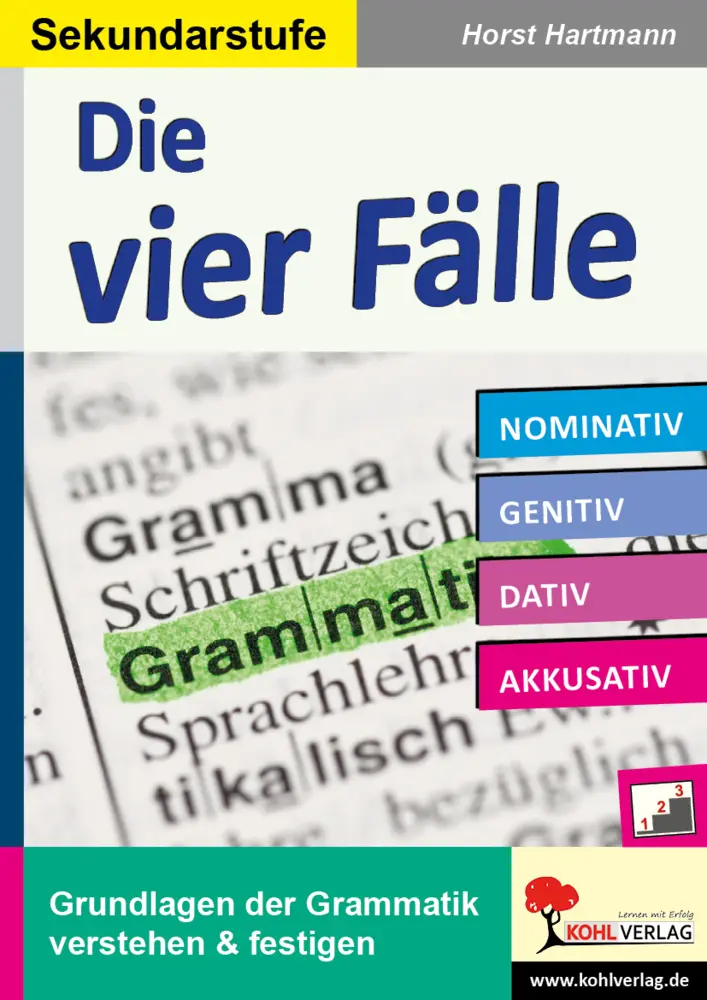 Cover: 9783960400196 | Die vier Fälle / Sekundarstufe | Horst Hartmann | Taschenbuch | 56 S.