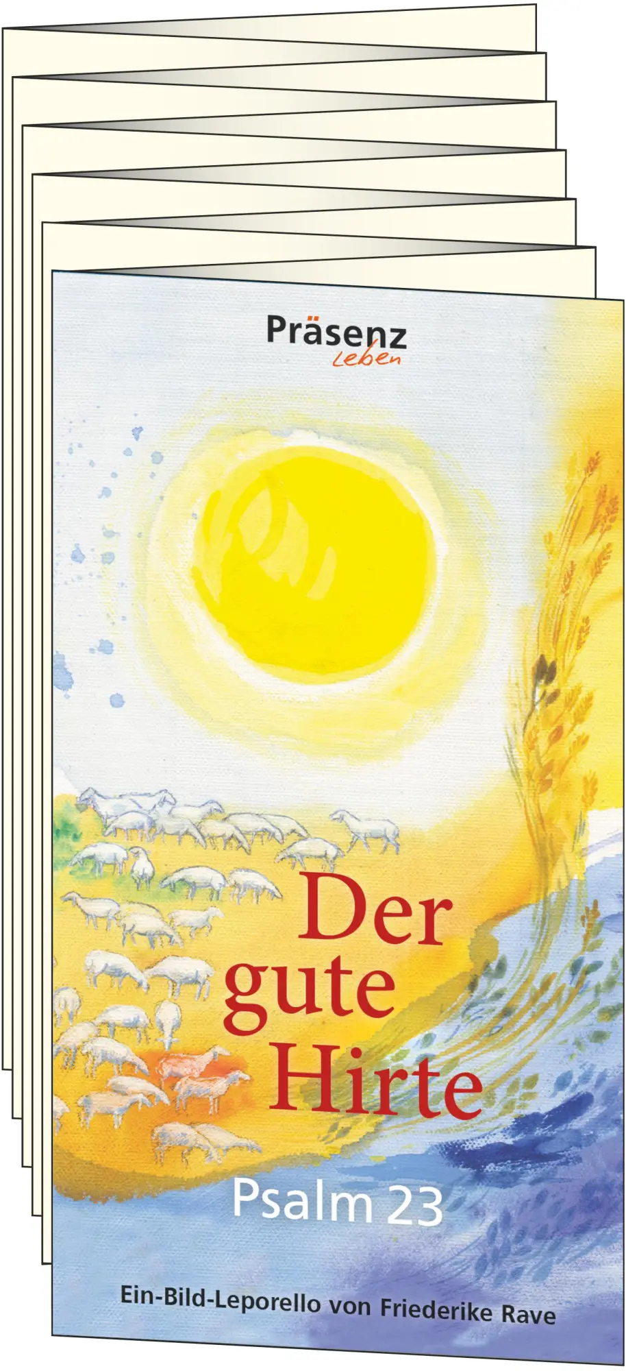 Cover: 9783985490196 | Der gute Hirte | Psalm 23, Leporello mit Bildern von F. Rave | Rave